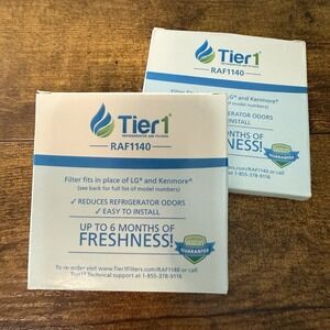 New Tier 1 Refrigerator Air Filters RAF1140 For LG & Kenmore